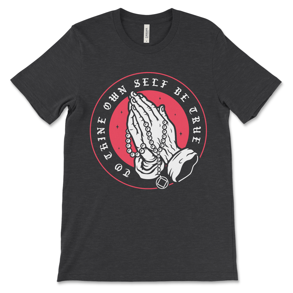 Narcotics Anonymous Shirt | To Thine Own Self Be True - Image 3