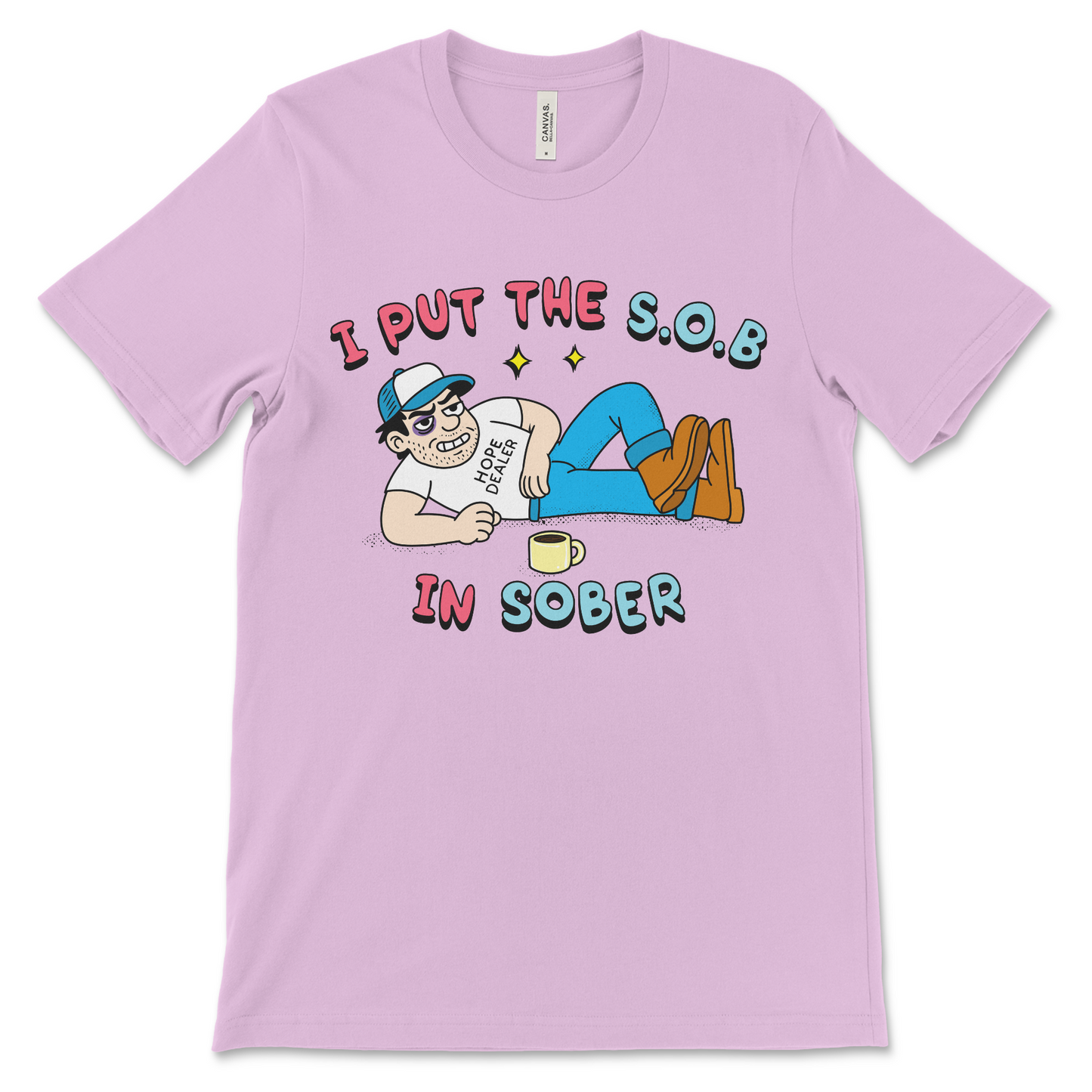 Sober apparel sarcastic recovery shirt clean time anniversary gift