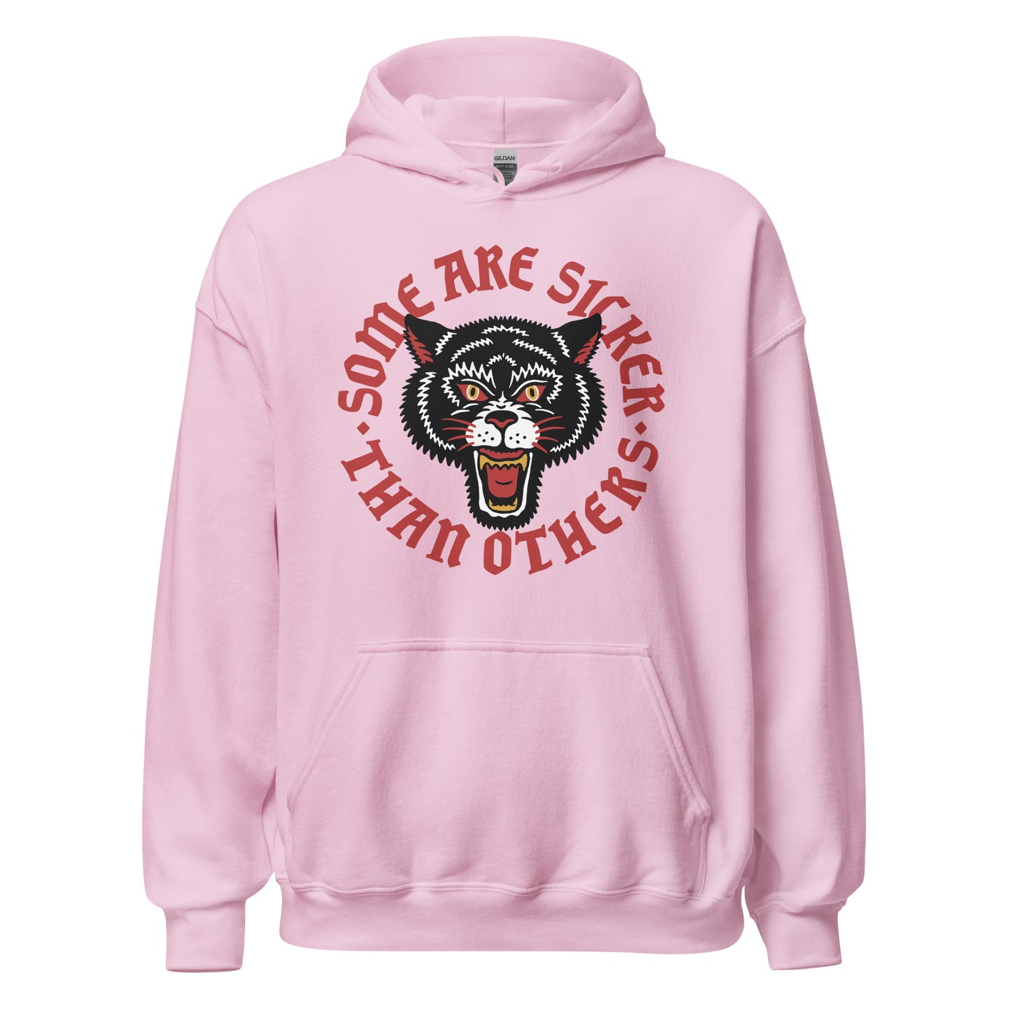 NA hoodie featuring Some Are Sicker Than Others design, sobriety sweatshirt for people in recovery