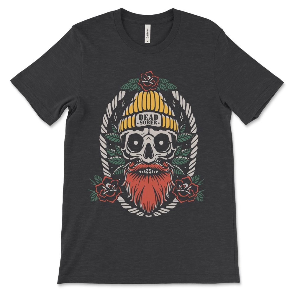 Dead Sober | Recovery Shirt - Image 3