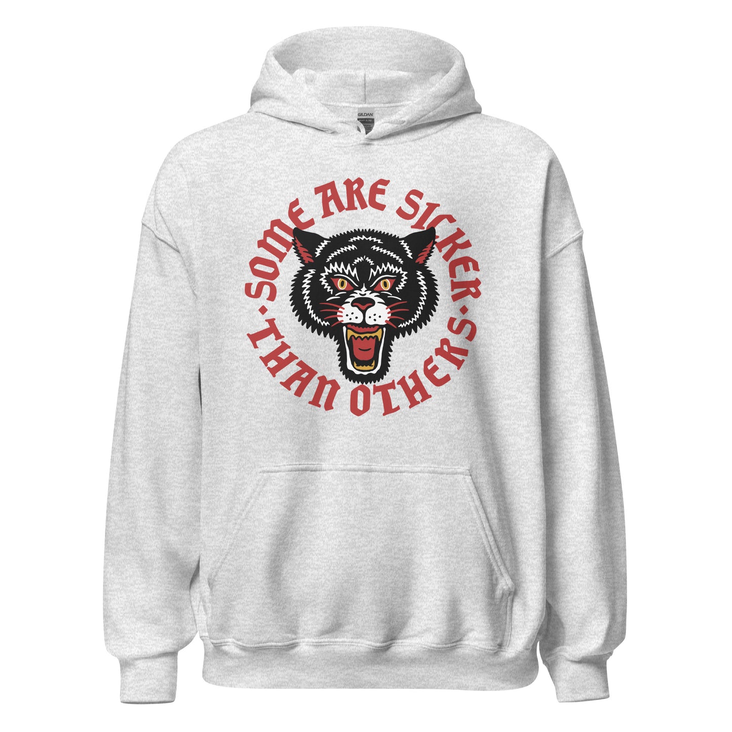 Sobriety sweatshirt featuring Some Are Sicker Than Others design, recovery apparel for addiction programs
