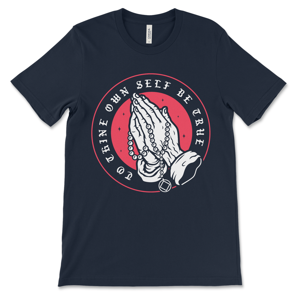Narcotics Anonymous Shirt | To Thine Own Self Be True - Image 4