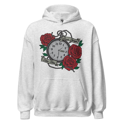 Recovery hoodie with clean date option, sobriety apparel for sober gift, Good Things Take Time recovery clothing hoodie