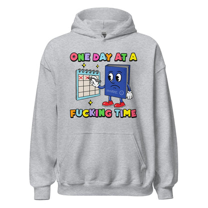 Recovery hoodie for men and women, sober apparel and funny sobriety sweatshirt