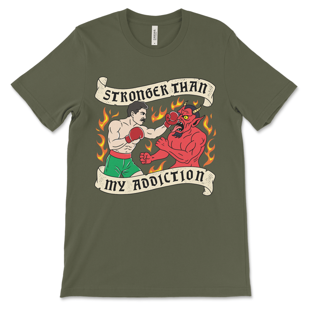 AA shirt or NA shirt for recovery community, addiction recovery clothing