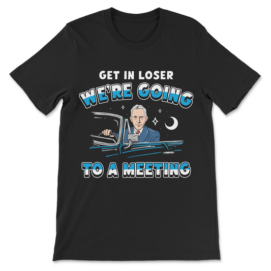 Funny Bill W. shirt featuring a meme-inspired design for Alcoholics Anonymous members with a sense of humor.
