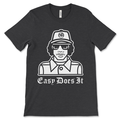 Narcotics Anonymous funny shirt featuring Easy Does It design, recovery apparel with humor and style
