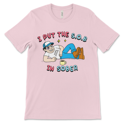 Addiction recovery shirt AA NA apparel humorous sober gift