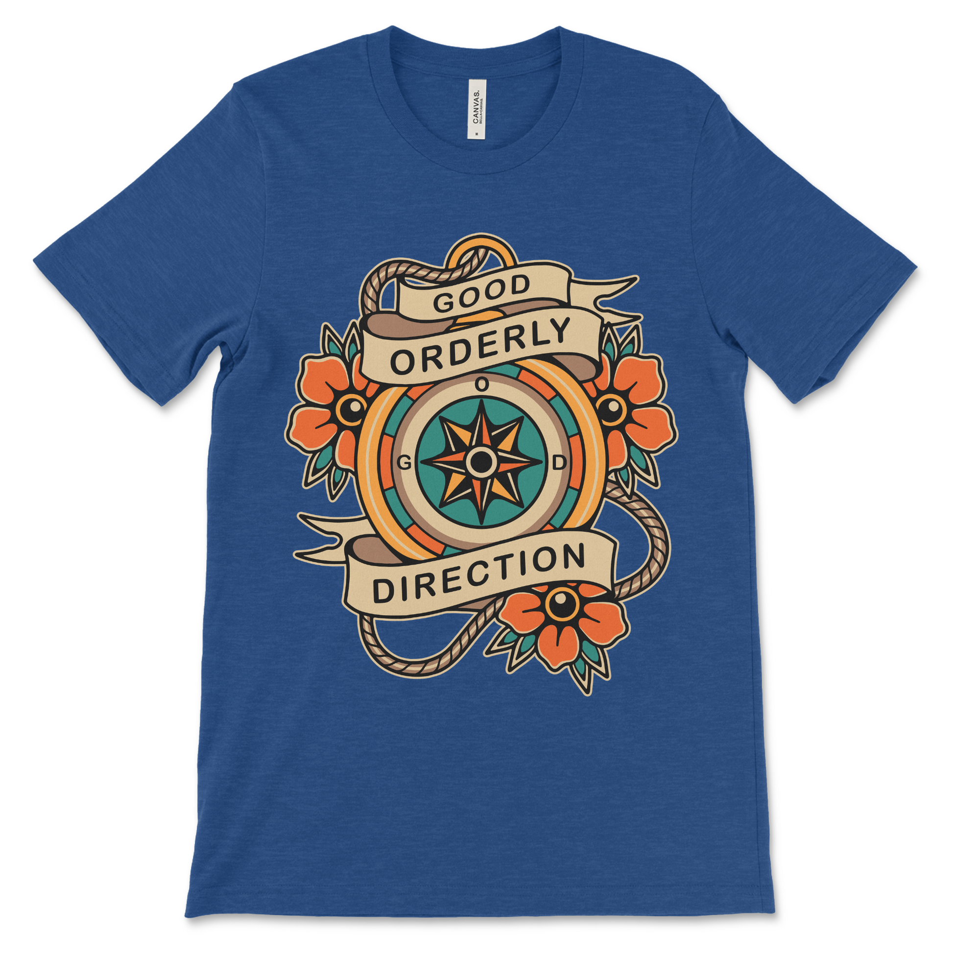 Recovery shirt with G.O.D. acronym, AA clothing and NA sobriety gift.
