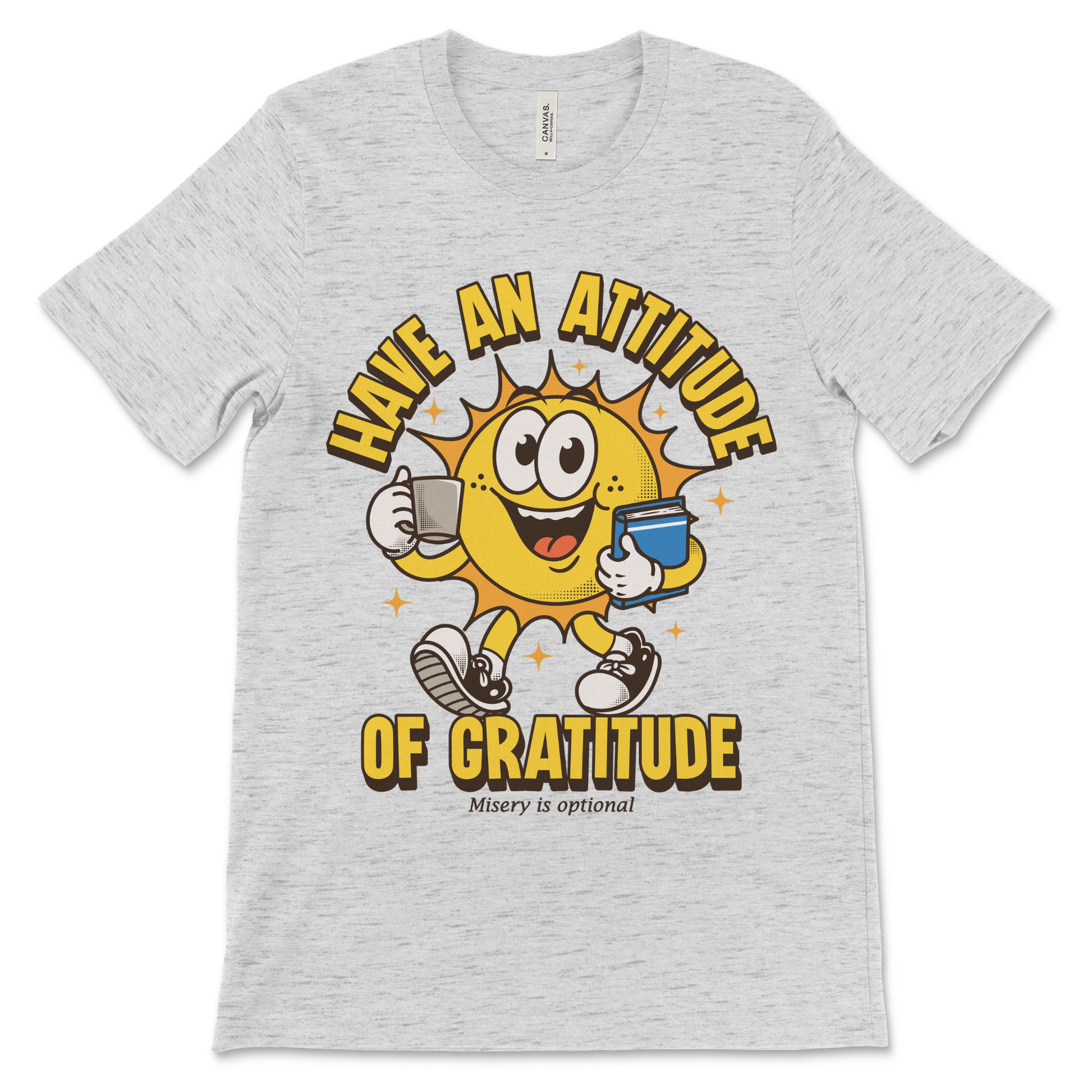 AA and NA recovery shirt with retro sun design, sobriety clothing and recovery gift.