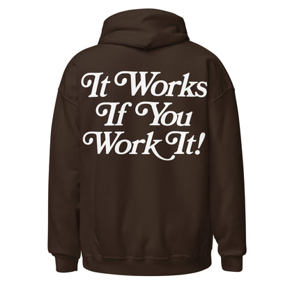 Alcoholics Anonymous hoodie and narcotics anonymous sweatshirt for 12 step meetings and sober gifts.