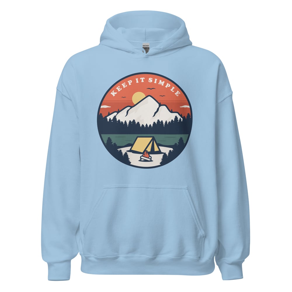 Recovery clothing with mountain design, sobriety hoodie and AA gift for sober friends.