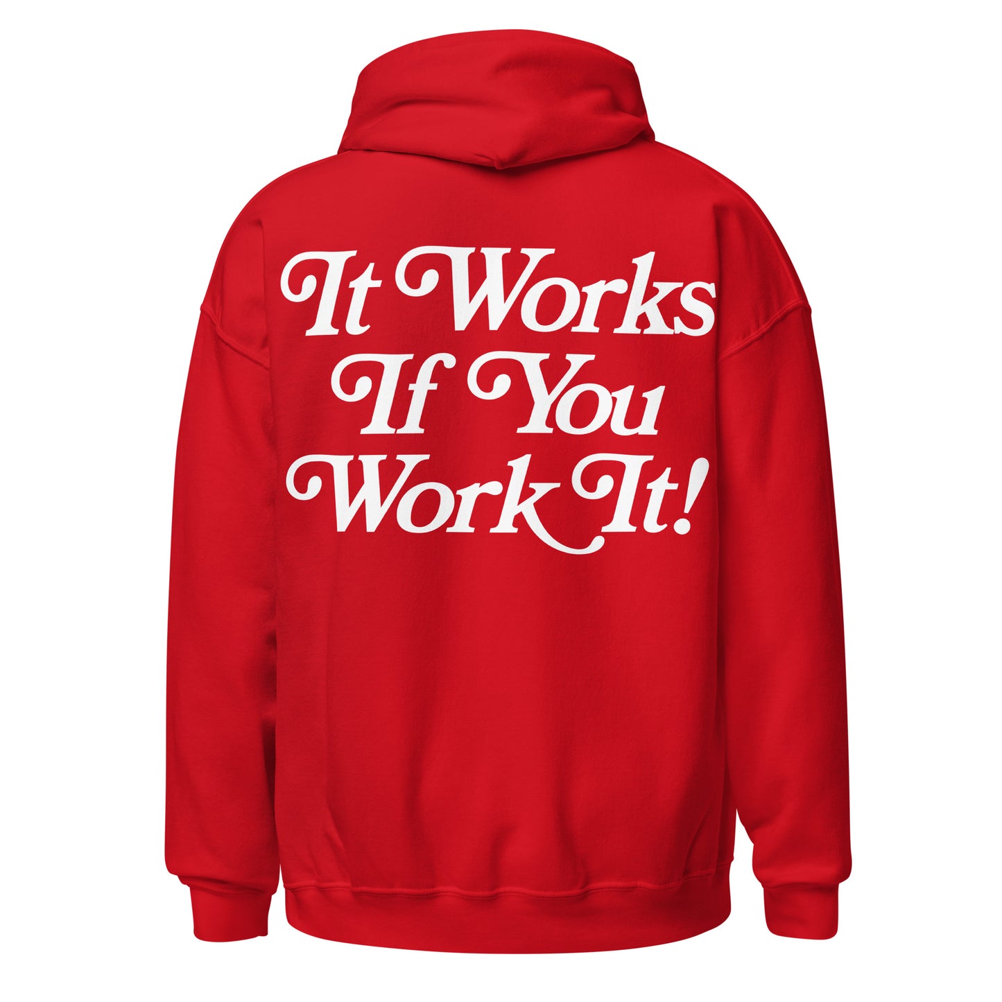 Sobriety gift idea, retro style It Works If You Work It Keep Coming Back hoodie for 12-step community