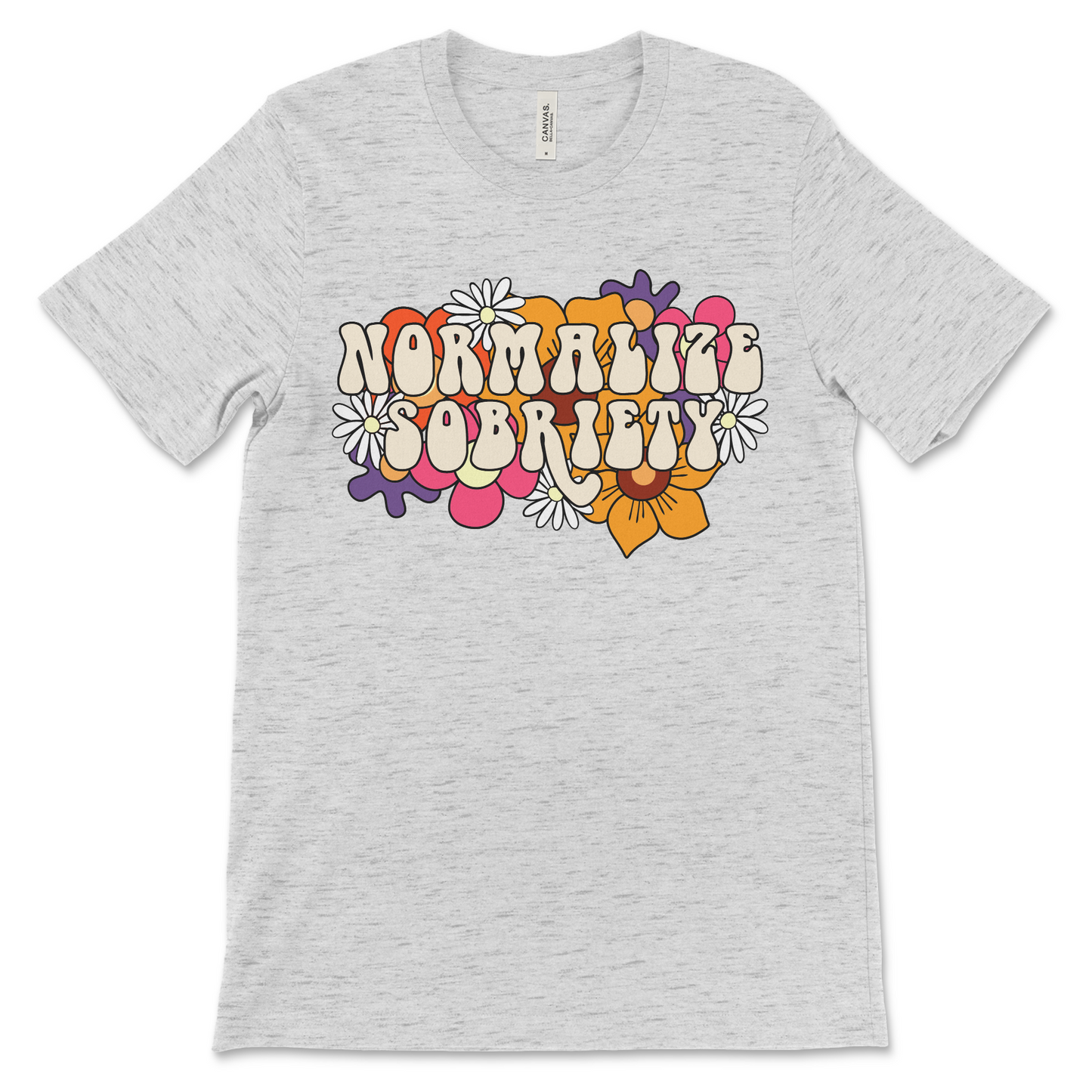 Normalize Sobriety recovery apparel, stylish AA shirt and NA shirt for anyone living a clean lifestyle
