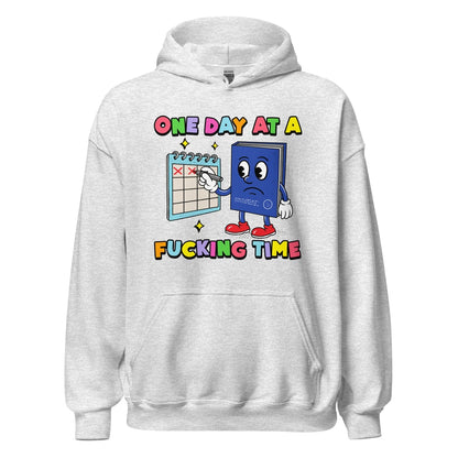 Comfortable AA hoodie or NA hoodie style recovery clothing for sober lifestyle