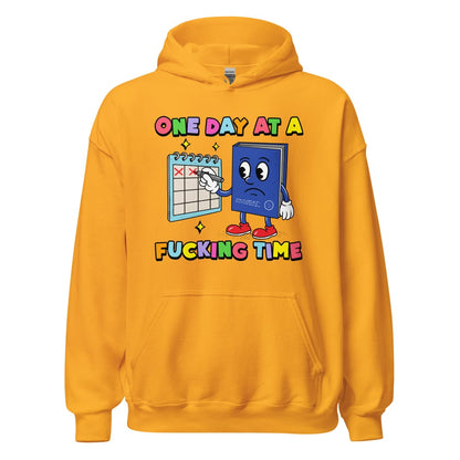 Recovery clothing hoodie that doubles as sober apparel and sobriety sweatshirt