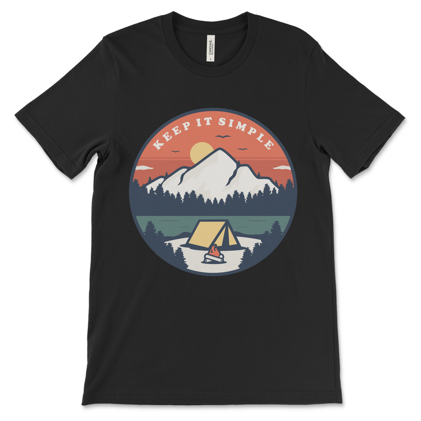 keep it simple 12 step addiction recovery shirt