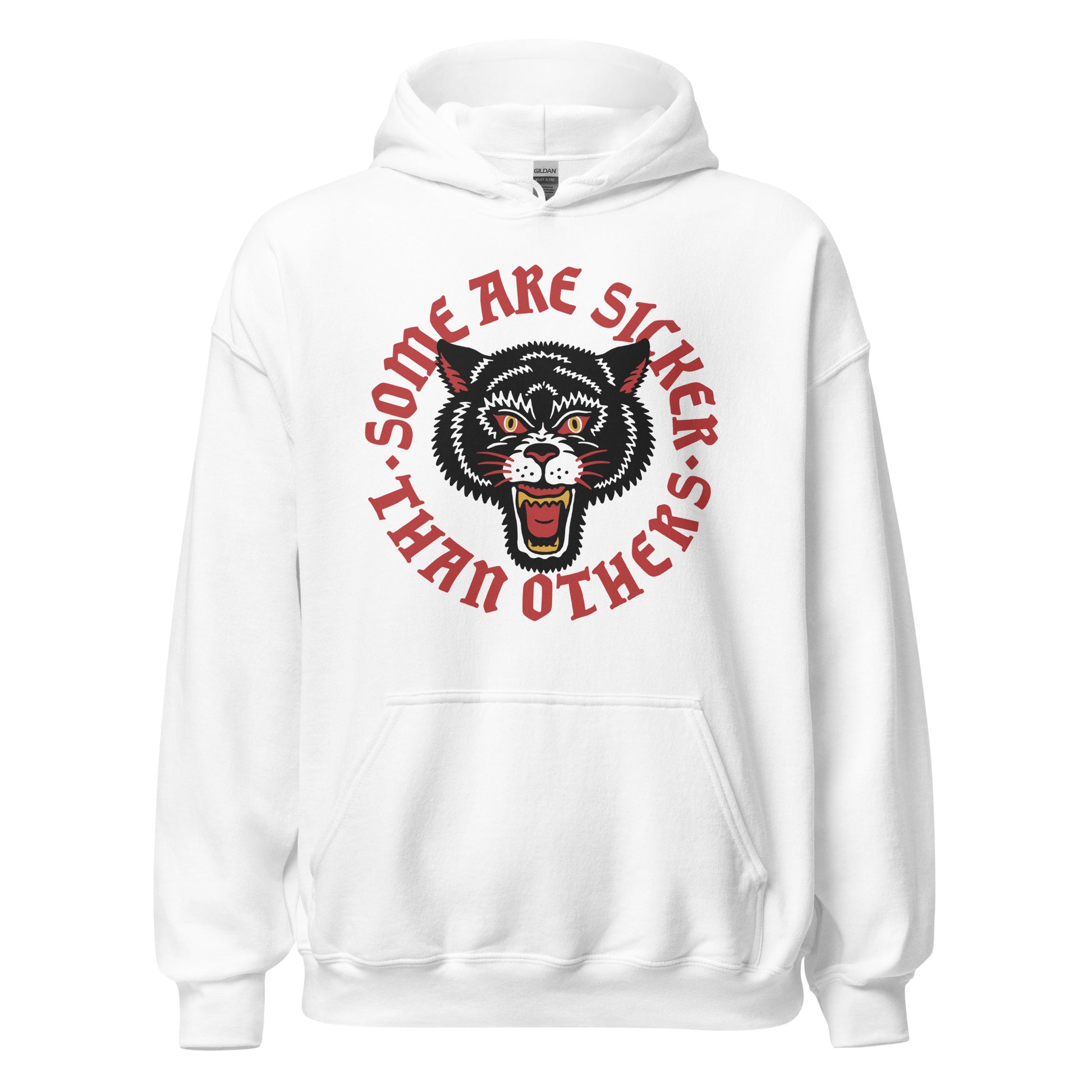 Some Are Sicker Than Others recovery hoodie, AA and NA sobriety sweatshirt with 12-step slogan
