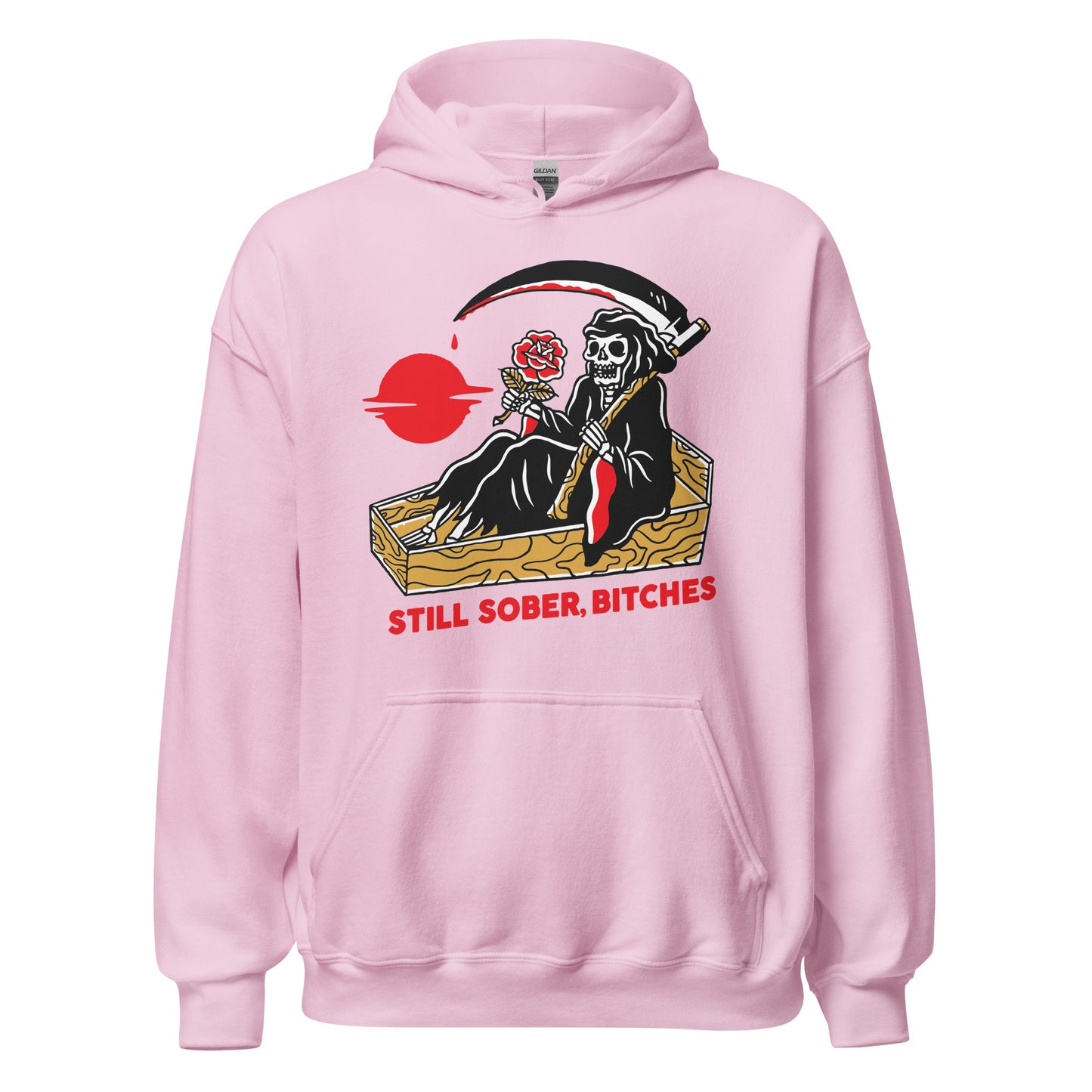 Still Sober Bitches recovery hoodie, AA and NA funny sobriety clothing

