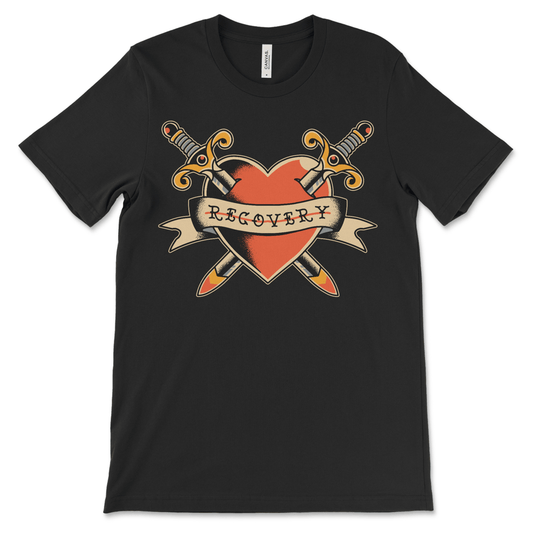 Recovery Tattoo | Recovery Graphic Tee - Image 1