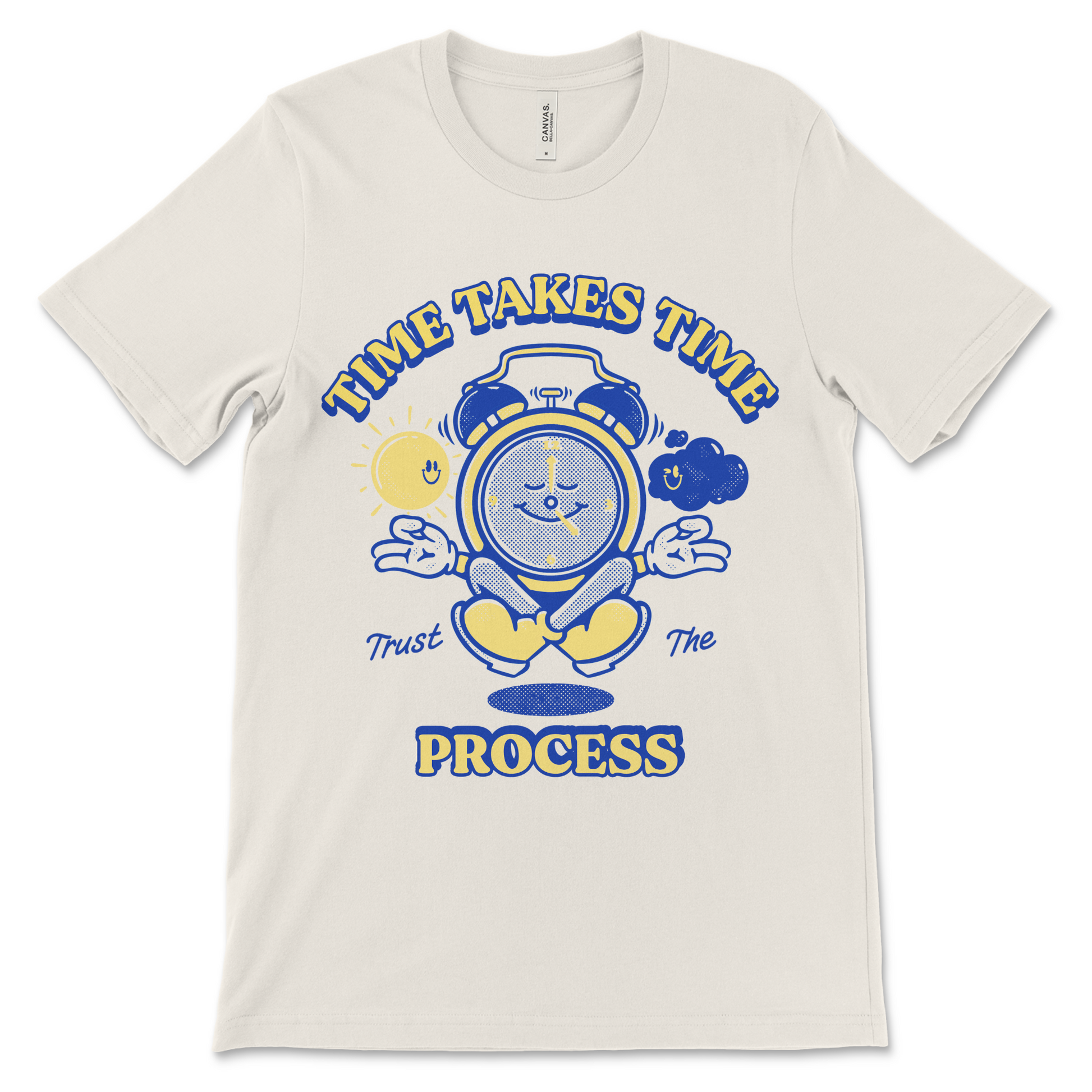 Narcotics Anonymous shirt featuring Trust the Process design, recovery apparel for people in sobriety
