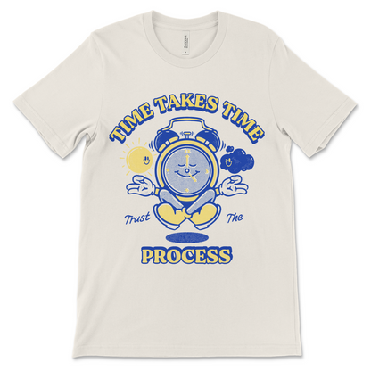 Narcotics Anonymous shirt featuring Trust the Process design, recovery apparel for people in sobriety
