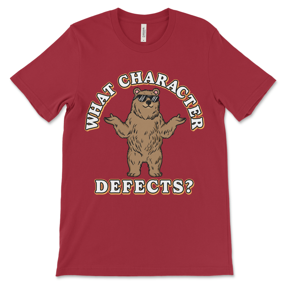 Funny recovery shirt for AA members and NA programs, sarcastic sober apparel and gifts.
